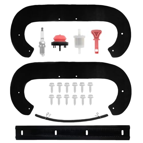 Cnfaner 753-06469 Paddles with 731-08171 Scraper Blade for Craftsman 24788782,24788780,24711683,247887801,247116830,247887802,247887820,247887821,2479854 Snowblower