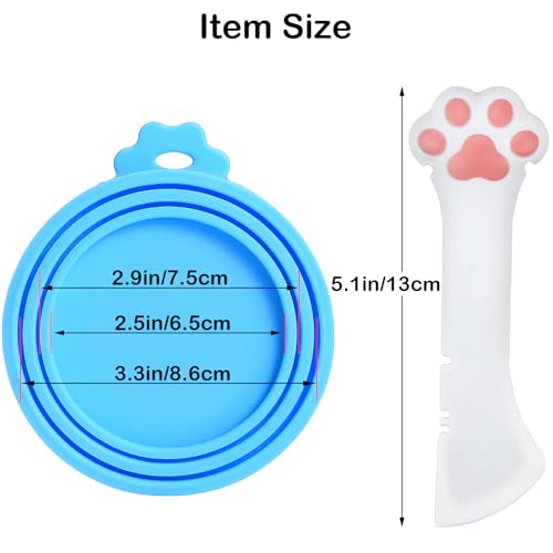 Fundas para latas de comida para perros y gatos para conservar el alimento fresco 8