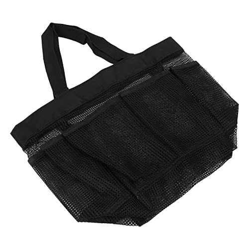 ZJchao Beach Bag, Mesh Beach Bag Nylon Mesh Gauze with Large Capacity for Bath Swimming2