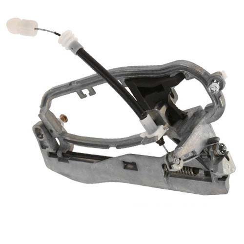 C527 51218243615 00-06 BMW X5 Outside Door Handle Front Left Driver Side Exterior Carrier 00 01 02 03 04 05 06