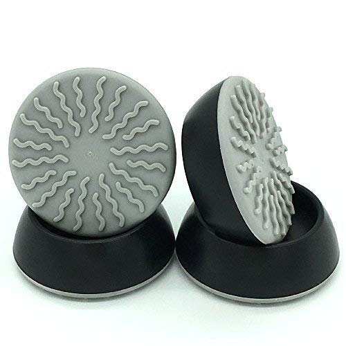 Vmaisi 4 Pack Wall Cups for Baby Gates - Black