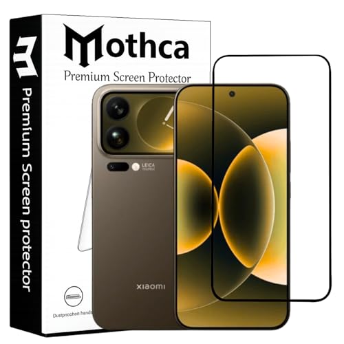 Image of Mothca Advanced Tempered Glass Screen Protector Compatible for Xiaomi 17 Pro with Edge to Edge Coverage - Case Friendly, Anti-Scratch & Bubble-Free Installation Kit
