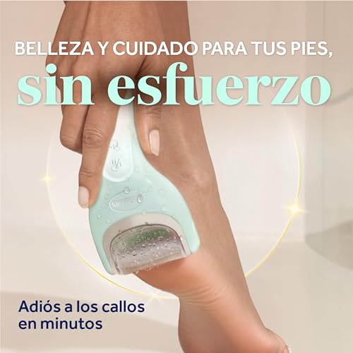 Miniatura 2 de Dr. Scholl S Pedi Perfect Pro Pedicura Eléctrica Profesional Para Pies Elimina Callos Y Durezas, Lima Eléctrica Para Talones, Fresa Recargable E Impermeable, 3 Cabezales, Recogepolvo