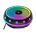 Chłodnica procesora, aluminiowy grzejnik procesora z wentylatorem RGB LED, grzejnik UFO, komputer stacjonarny, grzejnik procesora z wentylatorem RGB LED