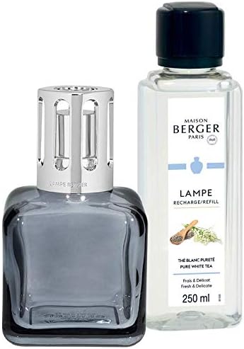 Amazon De Lampe Berger Glacon Gris Geschenkset Ice Cube Grau Glas 250 Ml 