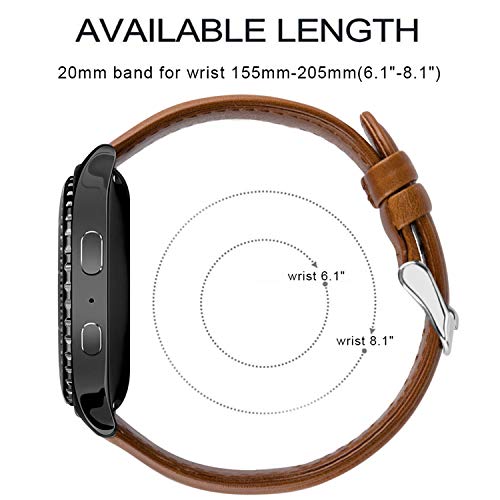 MroTech Cinturino 20mm Compatibile per Garmin