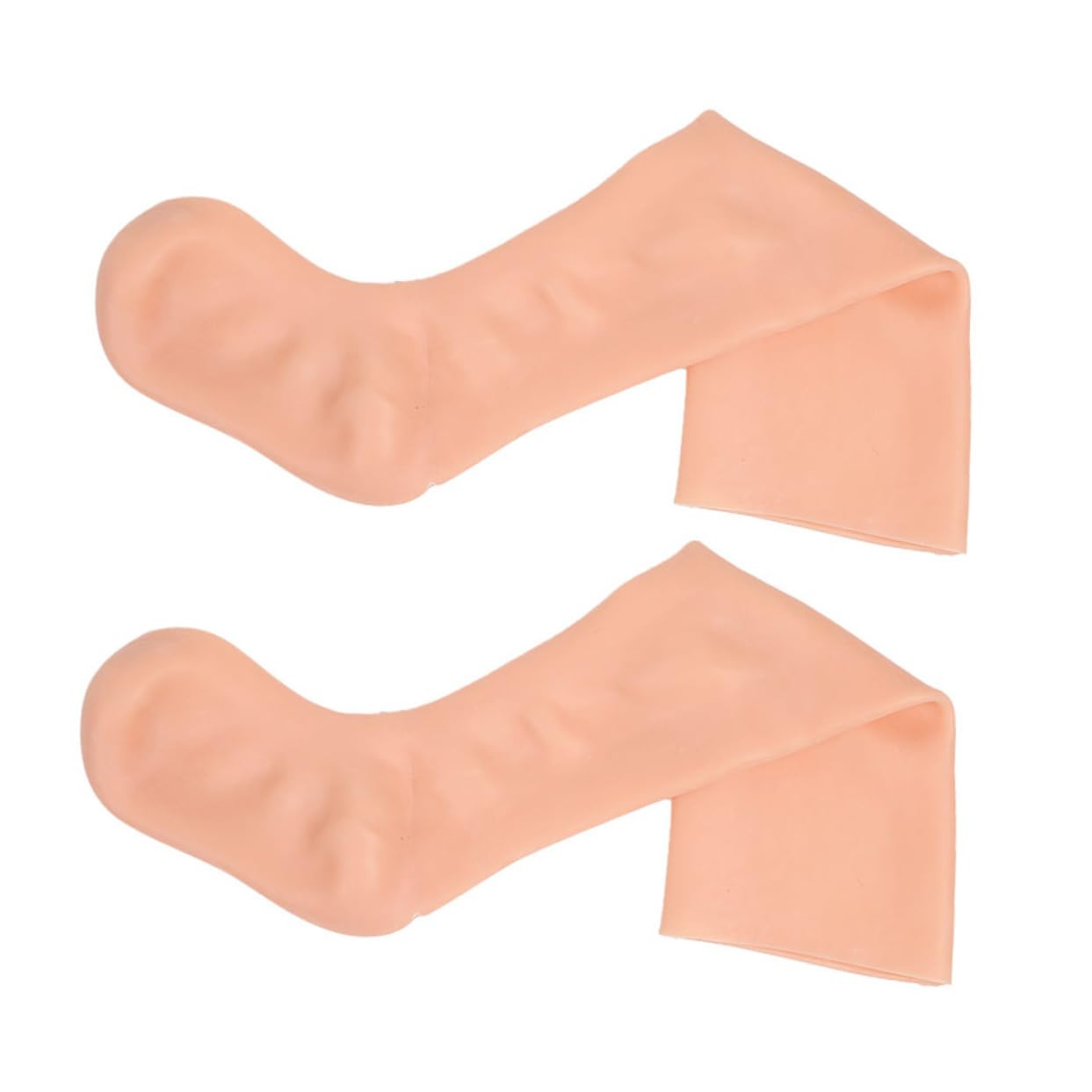 Ipetboom 1pair Exfoliating Moisturizing Socks Spa Calf Socks Foot Protection Covers Elastic Long Socks Spa Gloves and Socks Gel Socks for Cracked Feet Girl Heels Foot Care Long Socks Sebs