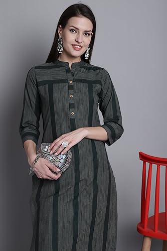 Image of Merira Women's Cotton Solid Regular Dress Shirt
