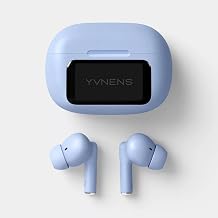 Wireless Earbuds Bluetooth Headphones with LED Digital Display Charging Case, Deep Bass, for iPhone and Android