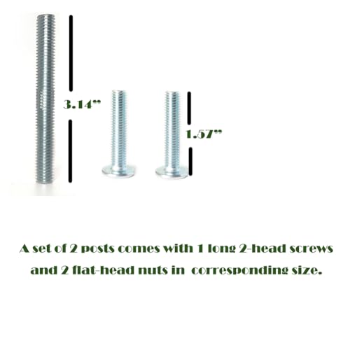 Postes para rascador de gato M10 2 piezas gris kraft miniatura 5