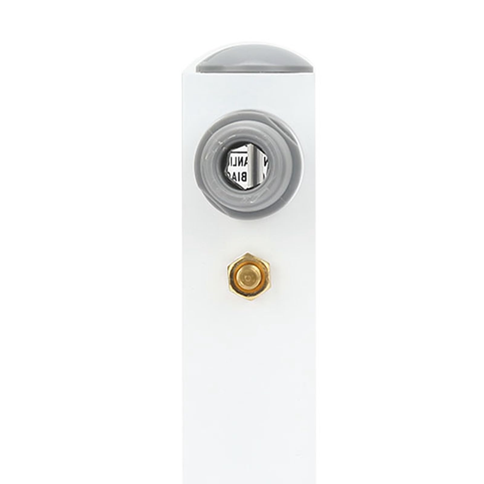 LZM-15T Débitmètre de Liquide à Panneau, Acrylique Transparent, 0,1-0,5 GPM, ZG1/4 Filetage Intérieur, Ajustable, pour Mesure de Débit