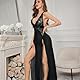 FFWTPY Dessous Damen Sexy Unterwäsche Babydoll Reizwäsche Nachthemd Flirty Erotische Lingerie Spitze Sleepwear Kleid mit Tanga für Valentinstag (Schwarz/XL)