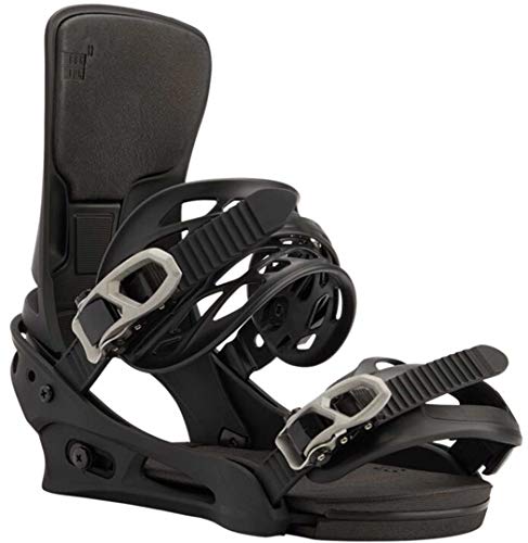 Fixations Burton Cartel X Black L pour snowboard rigide et réactif - 2