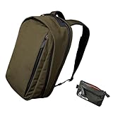 ALPAKA Metro Backpack Pro and Zip Pouch Pro - Fits 15.6' Laptop Business Travel Backpack with YKK Zippers, MOD Key Leash & Luggage Pass-through, Slim Zipper Wallet with RFID Blocking, ID Card Holder