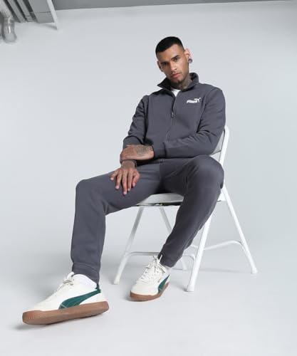 Image of Puma Men Polycotton Active Track Suit | Lightweight Full-Zip Jacket & Track Pants Set for Men