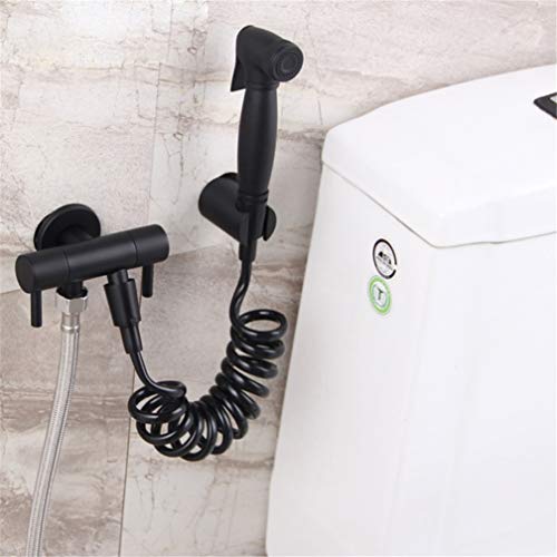 Robinet bidet vanne d'angle LWX luxe noir mat durable