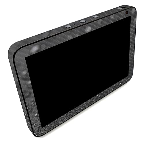 Image of MightySkins Carbon Fiber Skin Compatible with Amazon Echo Show 8 (Gen 2) - Dewdrop | Protective, Durable Textured Carbon Fiber Finish | Easy to Apply | Made in The USA