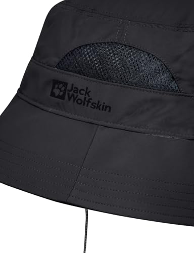 Jack Wolfskin Unisex Vent Bucket Hat Sonnenhut, Phantom, Einheitsgröße EU