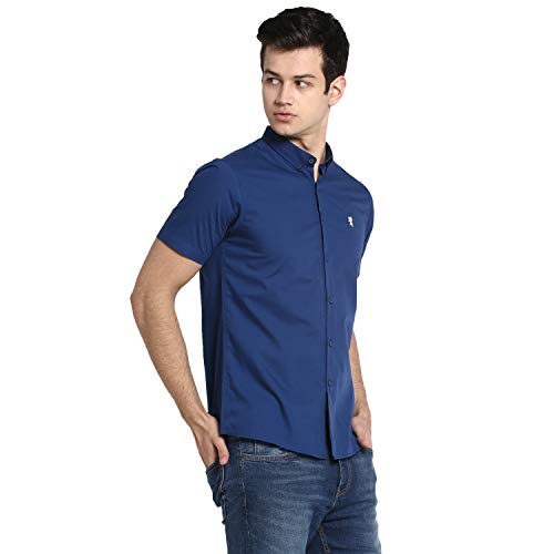 Image of Red Tape Half Slevee Button Down Shirt for Men | Your Go to for Comfort and Style