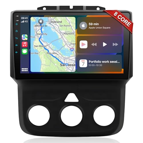 Radio para Dodge RAM 2013-2018 con Pantalla 9 pulgadas miniatura 1