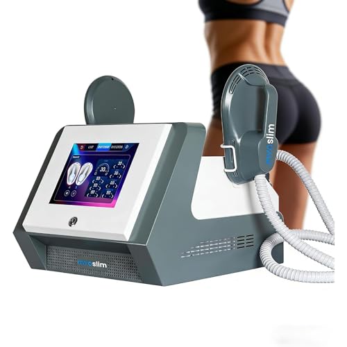 Professional Dual Handle Body Sculpting Machine Full Body Muscle Strengthening & Toning Device for Home Commercial Use (A)