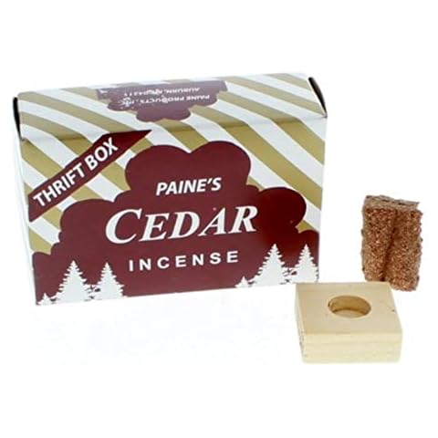 1 X 50 Paine's Red Cedar Cones With Holder Cover