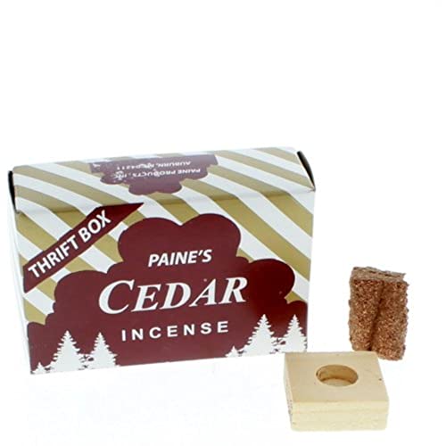 1 X 50 Paine's Red Cedar Cones With Holder - 