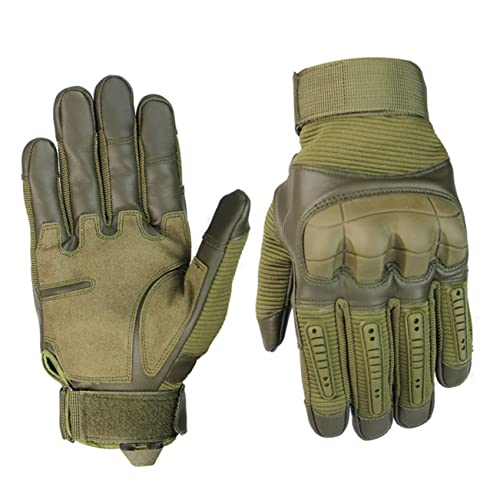 balacoo Touch Screen Hiking Gloves Gloves Half Finger Warm Breathable Army Size