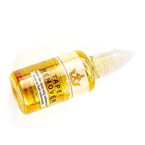 Tape in Extension Remover - Fast Acting Hair Extensions Hair Glue Lace Wig Glue Remover,Tape in Hair Extensions Adhesive Remover(Two Bottles) - Image 4