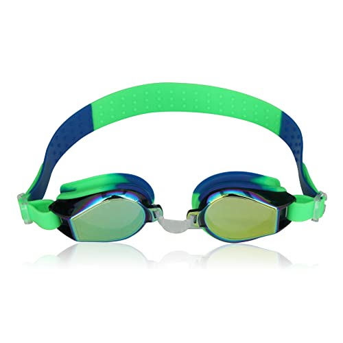 Image of Nivia Splash Swimming Goggles (Green)