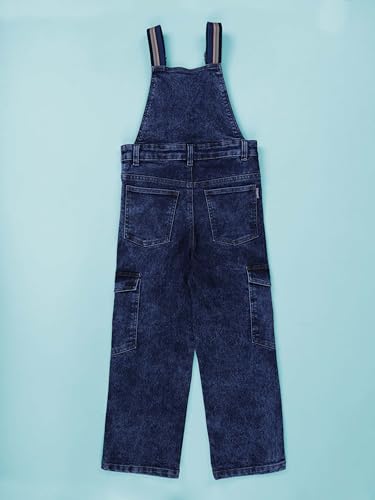 Image of KiddoPanti Boys Denim Dungaree Pant