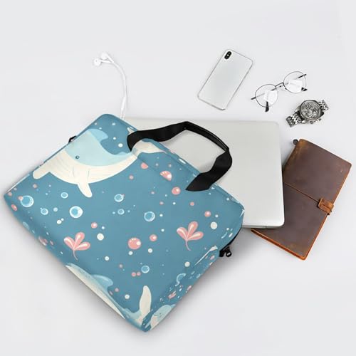 Funda maletín para laptop con correa, 13-15.6 pulg miniatura 7