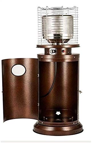 Heizpilz Gasheizung, 12KW Bullet Terrasse Heizung No Level Justierbares Freies Stehen Easy Control Badheizer Für Outdoor-Restaurant Garten