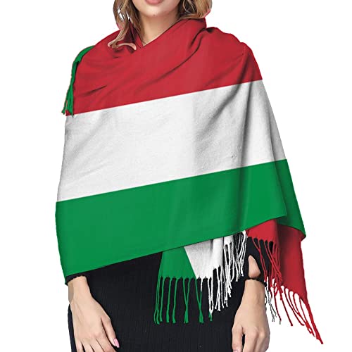 Armenian flag Womens Winter Scarf Cashmere Feel Shawl Wrap Soft Warm Blanket Scarves Fringe Scarf4