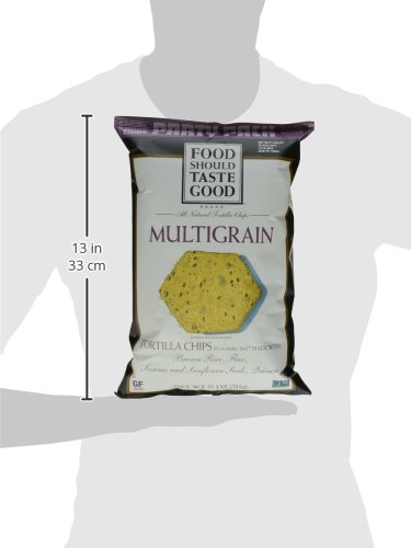 Food Should Taste Good, Multigrain Tortilla Chips, Gluten Free, 11 oz - Thumbnail 2