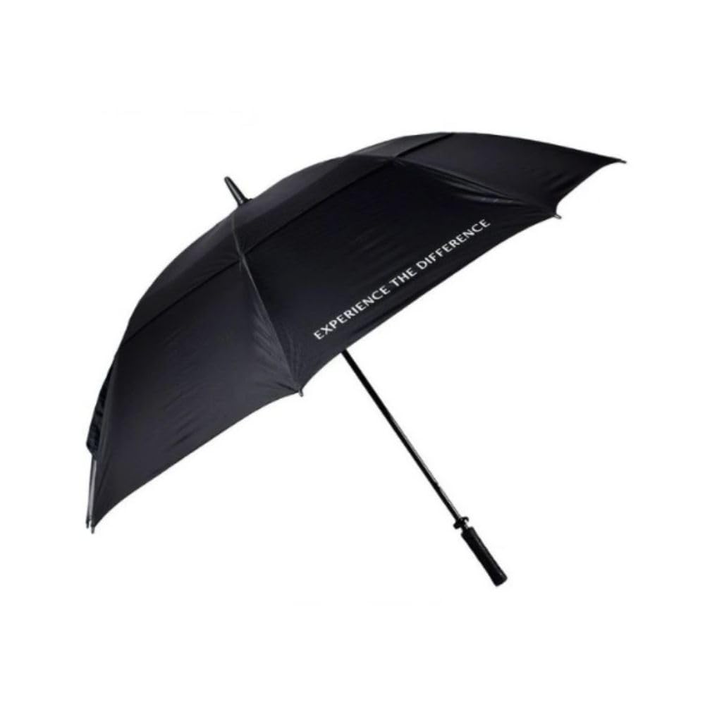 XXIO Golf-Regenschirm, 62 Zoll, UV-Schutz, Schwarz