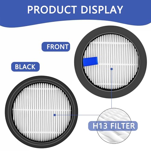 Image of Vacuum Cleaner Filter Replacement Compatible with UNINELL HOME UV5 Cordless Vacuum Cleaner Filter-4Pack
