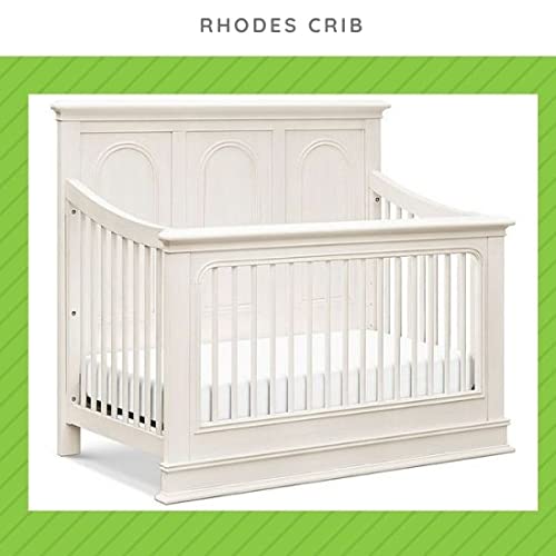 Image of Full-Size Conversion Kit Bed Rails for Namesake, Formerly Million Dollar Baby Convertible Cribs - Solid Wood Rail - Toddler Bed Rail - Nursery & Baby Furniture (Model #M7689, Cotton)