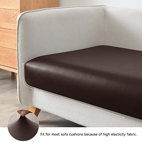 Yates Home Pu Leather Couch Sofa Cushion Slipcover Water-Proof Elastic Chair Rv Seat Covers Loveseat Sofa Furniture Protector Slip Cover For Settee Seater Replacement In Living Room(Chair thumb #4