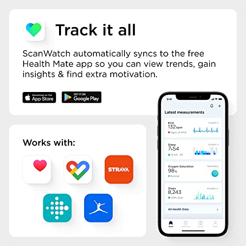 Withings Scanwatch – Hybrid Smartwatch With Ecg, Heart Rate And Oximeter #TOP1