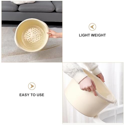 Cubeta para Spa de Pies de Plástico Beige miniatura 3
