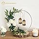 Staymoment Mini LED Laterne Outdoor: 24er Set 9 cm super klein Bronze Laterne Deko mit LED Kerze als Hochzeit Party Ramadan Balkon Deko hängend Gartendeko