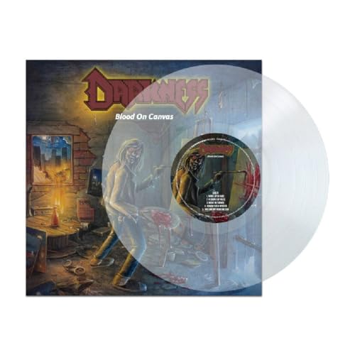 Album Art for Blood On Canvas - Clear Vinyl by The Darkness