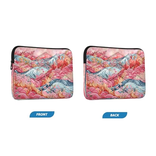 Funda para portátil 13-14 pulgadas impermeable rosa miniatura 2