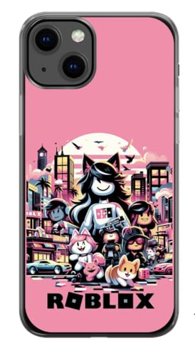 Coque iPhone Roblox rose ideale pour jouer avec style au quotidien