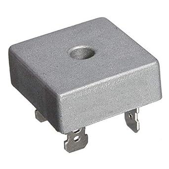 3NH 5Pcs/Set Kbpc5010 1000 Volt Bridge Rectifier Metal Case 1000V Diode Bridge Electrical Relay Accessory