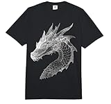 Drake Dragon Graphic Mythical Illustration Drake Dragon Comfort Colors Adult Heavyweight T-Shirt