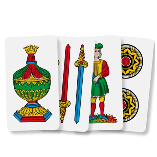 Dal Negro Romagnole Plastificate Baraja Italiana 40 Cartas miniatura 2