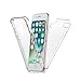 New Trent iPhone 7 Case iPhone 8 Case eSobala 7 Full-Body Protection Transparent Case with Built-in Screen Protector for Apple iPhone 7 (2016) and iPhone 8 (2017) 4.7-inch