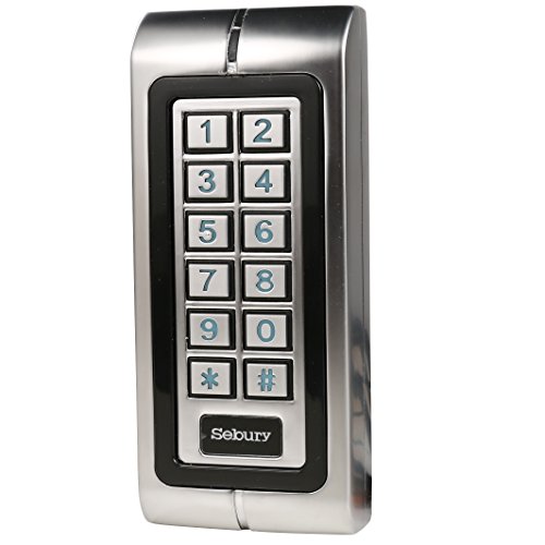 UHPPOTE 125khz Wiegand Card Reader Keypad Outdoor Rated IP65 for EM Card